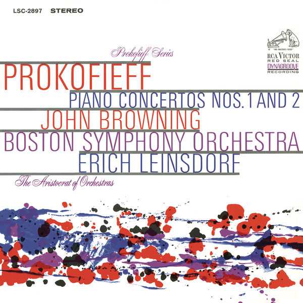 Browning, Leinsdorf: Prokofiev - Piano Concerto no.1 and 2 (FLAC)