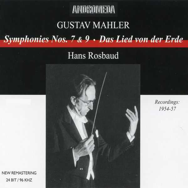 Hans Rosbaud: Mahler - Symphonies no.7 & 9, Das Lied von der Erde (FLAC)