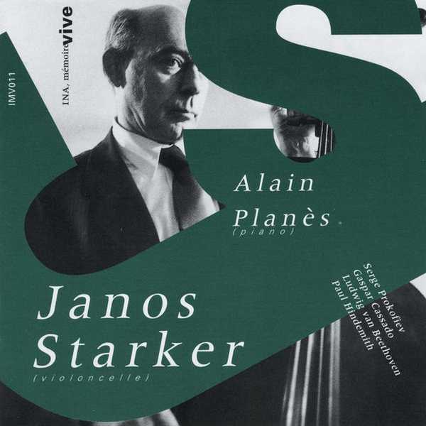 Janos Starker, Alain Planès: Sonates pour Violoncelle & Piano de Prokofiev, Cassado, Beethoven, Hindemith (FLAC)