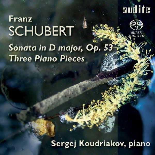 Sergey Koudriakov: Schubert - Sonata in D Major op.53, Three Piano Pieces (FLAC)