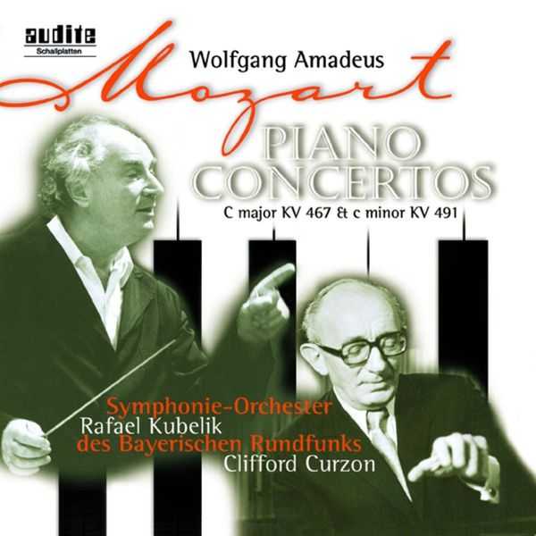 Curzon, Kubelik: Mozart - Piano Concertos no.21 & 24 (FLAC)