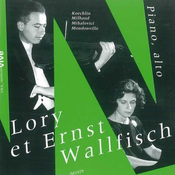 Lory et Ernst Wallfisch - Œuvres pour Alto et Piano (FLAC)