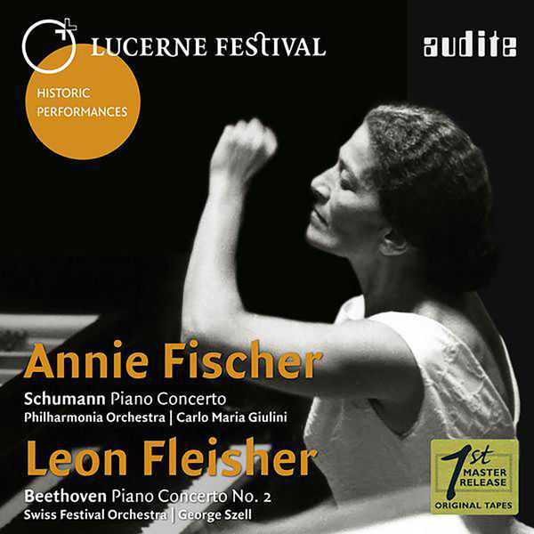 Annie Fischer: Schumann - Piano Concerto; Leon Fleisher: Beethoven - Piano Concerto (FLAC)