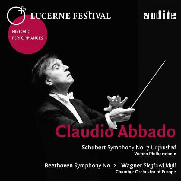 Claudio Abbado: Schubert - Symphony no.2; Beethoven - Symphony no.2; Wagner - Siegfried Idyll (24/48 FLAC)