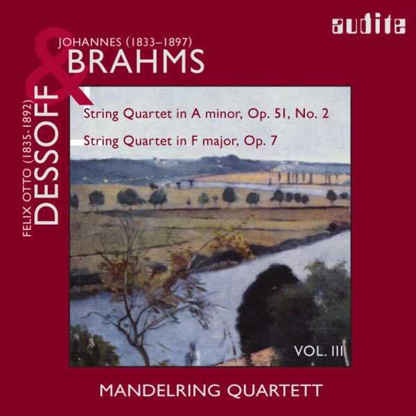 Mandelring Quartett: Brahms - String Quartets vol.3 (FLAC)