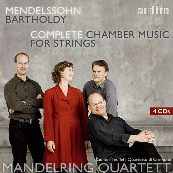 Mandelring Quartett: Mendelssohn - Complete Chamber Music for Strings (FLAC)