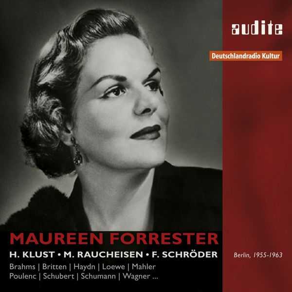 Maureen Forrester: Brahms, Britten, Haydn, Loewe, Mahler, Poulenc, Schubert, Schumann, Wagner ... (24/48 FLAC)