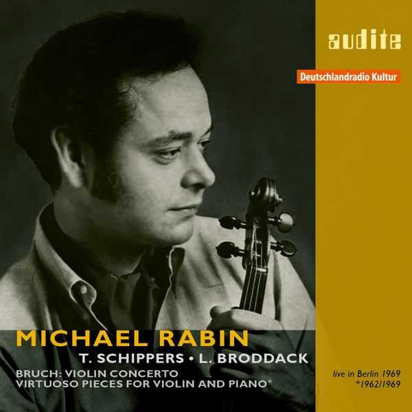 Michael Rabin: Bruch - Violin Concerto, Virtuoso Pieces for Violin and Piano (24/48 FLAC)