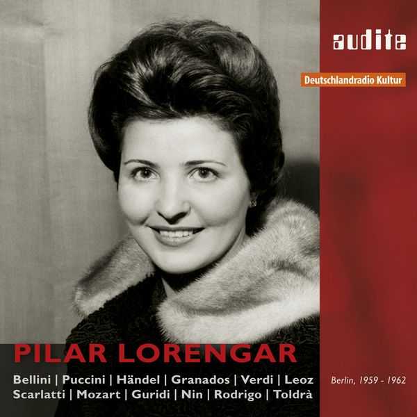 Pilar Lorengar: Bellini, Puccini, Handel, Granados, Verdi, Leoz, Scarlatti, Mozart, Guridi, Nin, Rodrigo, Toldrà (FLAC)