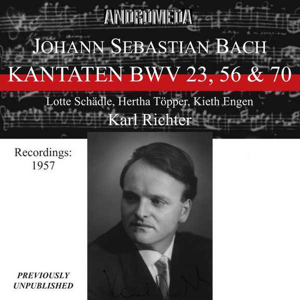 Karl Richter: Bach - Cantatas BWV 23, 56 & 70 (FLAC)