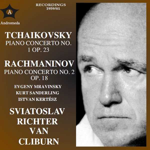 Sviatoslav Richter, Van Cliburn: Tchaikovsky, Rachmaninov - Piano Concertos (24/48 FLAC)