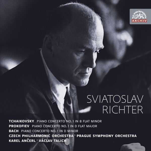 Sviatoslav Richter: Tchaikovsky, Prokofiev, Bach - Piano Concertos (FLAC)