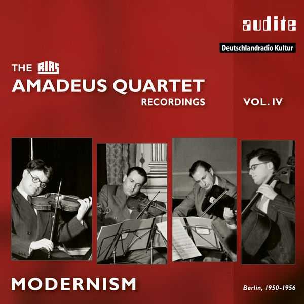 The RIAS Amadeus Quartet Recordings vol.4: Modernism (FLAC)