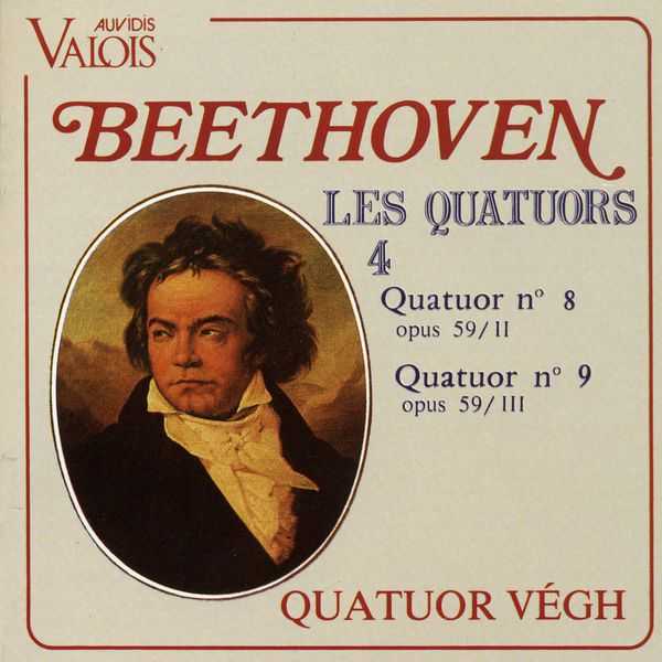 Végh Quartet: Beethoven - Les Quatuors vol.4 (FLAC)