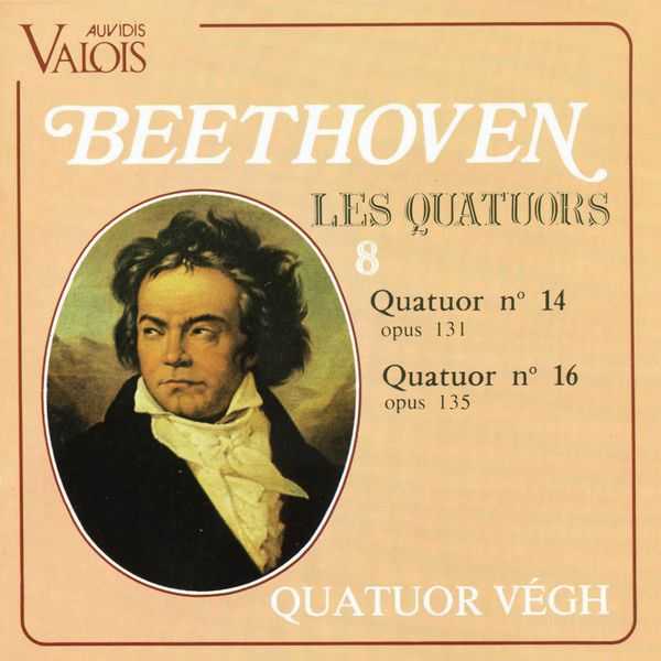 Végh Quartet: Beethoven - Les Quatuors vol.8 (FLAC)