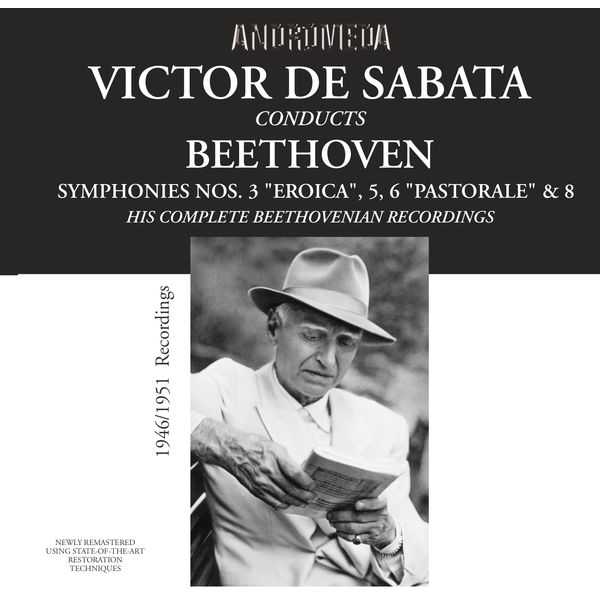 Victor de Sabata conducts Beethoven Symphonies no.3 "Eroica", 5, 6 "Pastorale" & 8 (FLAC)