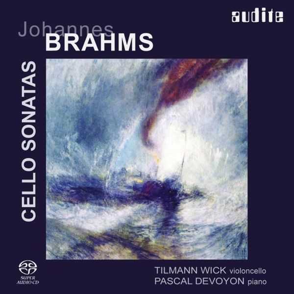 Tilmann Wick, Pascal Devoyon: Brahms - Cello Sonatas no.1 & 2 (FLAC)