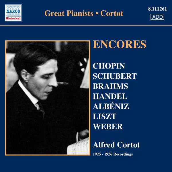 Great Pianists: Alfred Cortot - Encores (FLAC)