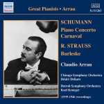 Great Pianists: Arrau: Schumann - Piano Concerto, Carnaval; Strauss - Burleske (FLAC)