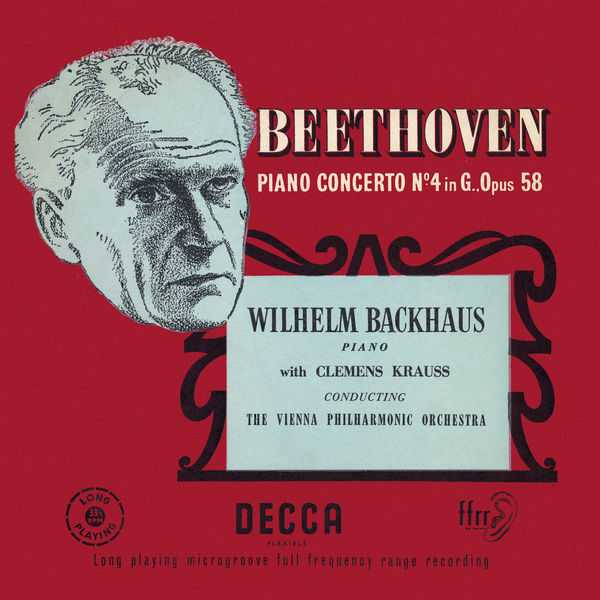 Backhaus, Krauss: Beethoven - Piano Concerto no.4 (FLAC)