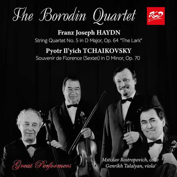 Borodin Quartet: Haydn - String Quartet no.5 op.64 "The Lark"; Tchaikovsky - Souvenir de Florence op.70 (FLAC)