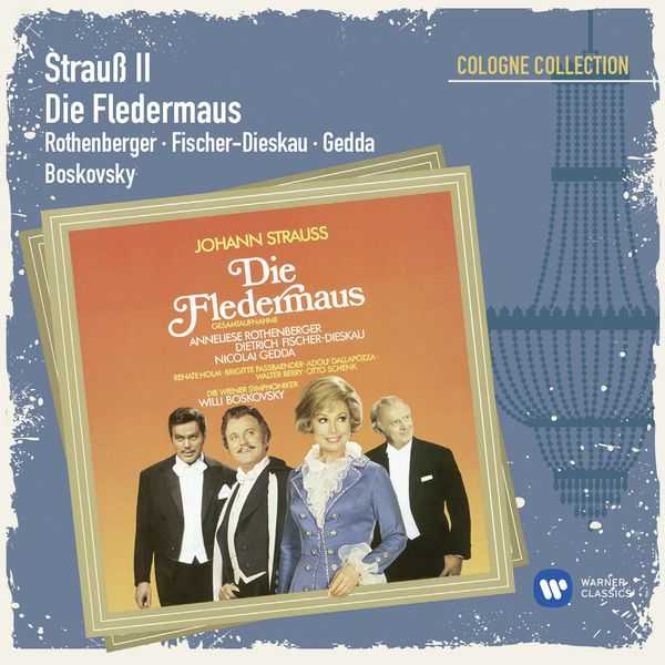 Rothenberger, Fischer-Dieskau, Gedda, Boskovsky: Strauss - Die Fledermaus (FLAC)