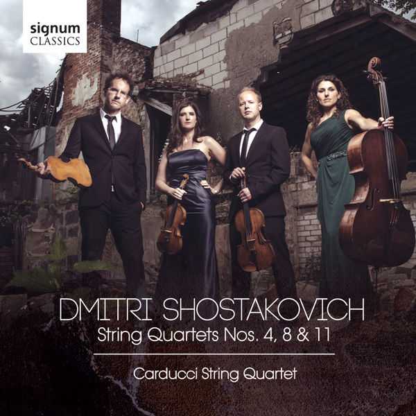 Carducci String Quartet: Shostakovich - String Quartets no.4, 8 & 11 (24/96 FLAC)