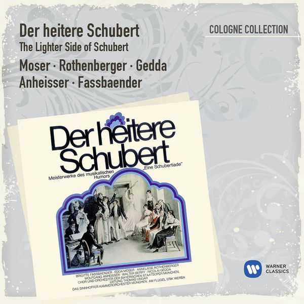 Moser, Rothenberger, Gedda, Anheisser, Fassbaender: The Lighter Side of Schubert (FLAC)