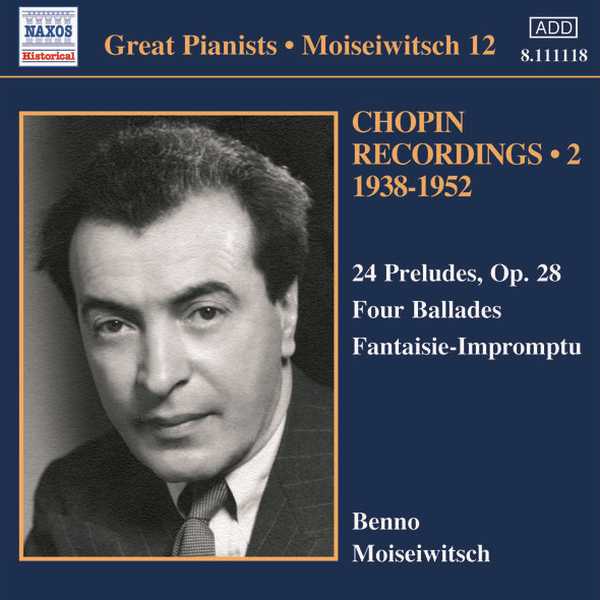Great Pianists: Moiseiwitsch vol.12 (FLAC)