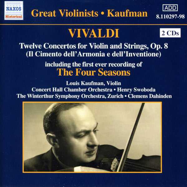 Great Violinists: Kaufman: Vivaldi - The Four Seasons (FLAC)