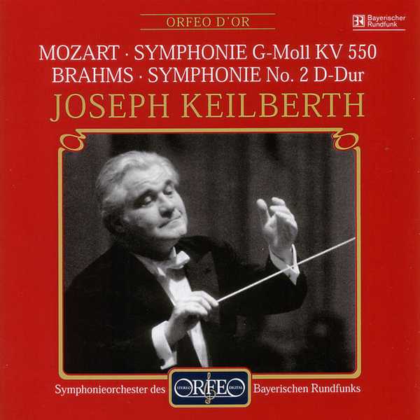 Joseph Keilberth: Mozart - Symphony no.40 in G Minor K.550; Brahms - Symphony no.2 (FLAC)