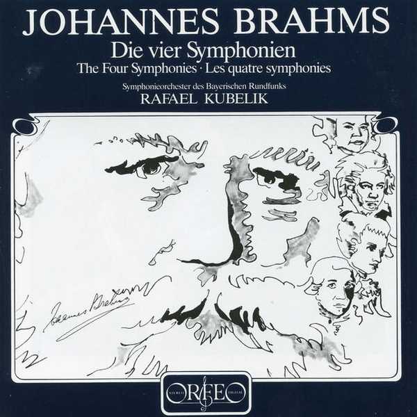 Rafael Kubelik: Brahms - The Four Symphonies (FLAC)