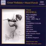 Great Violinists: Maud Powell - The Complete Recordings 1904-1917 vol.3 (FLAC)