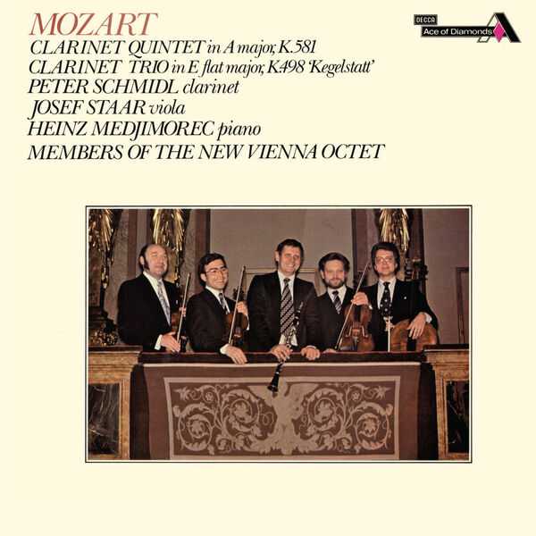New Vienna Octet: Mozart - Clarinet Quintet K.581, Clarinet Trio K.498 (24/48 FLAC)