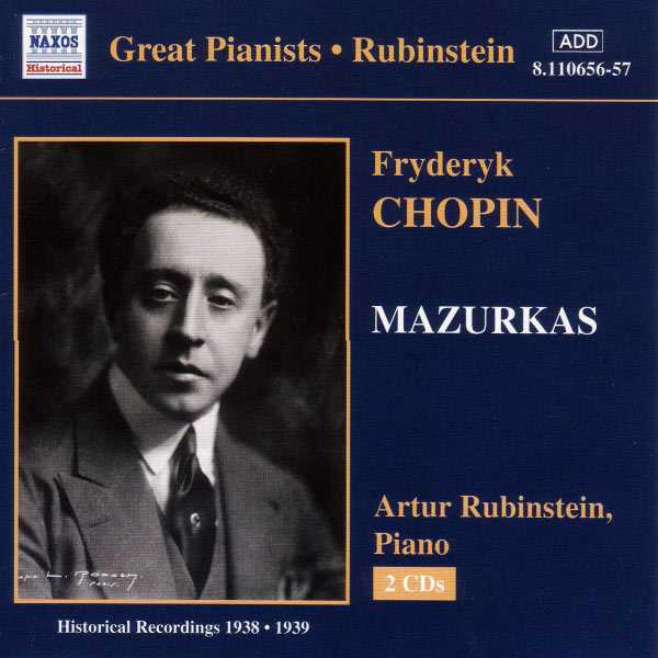 Great Pianists: Rubinstein: Chopin - Mazurkas (FLAC)