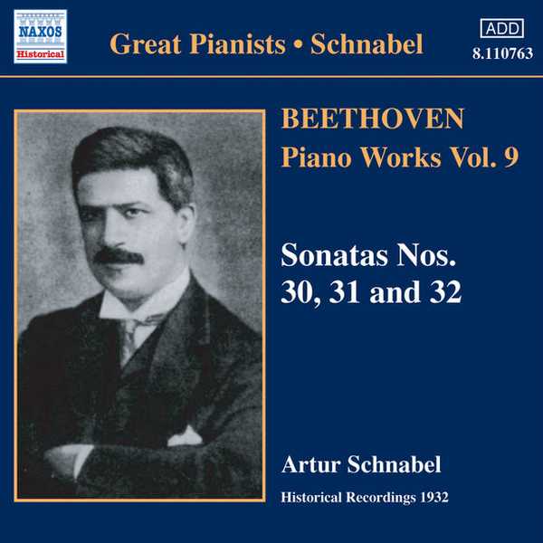 Great Pianists: Schnabel: Beethoven - Piano Works vol.9 (FLAC)