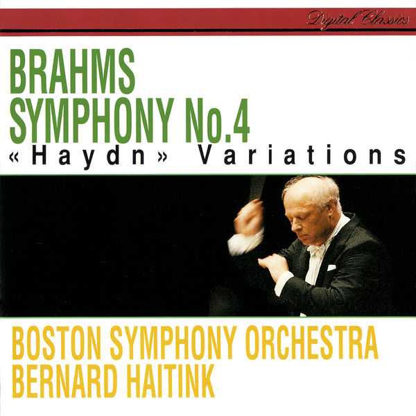 Haitink: Brahms - Symphony no.4, Haydn Variations (FLAC)