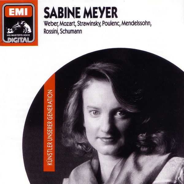 Sabine Meyer - Weber, Mozart, Stravinsky, Poulenc, Mendelssohn, Rossini, Schumann (FLAC)