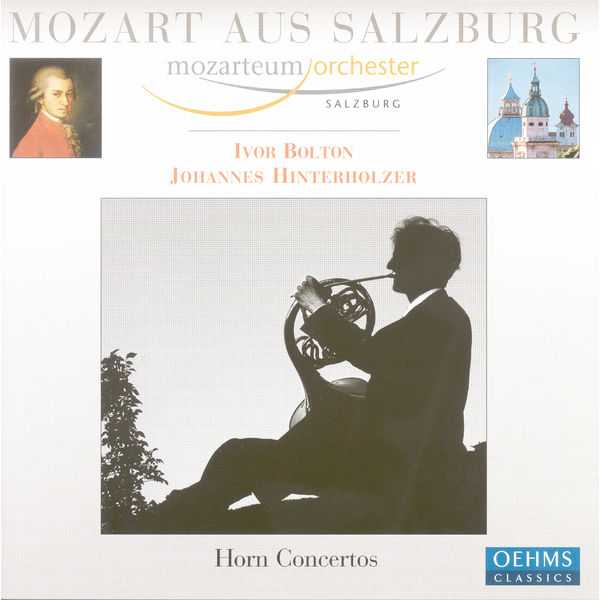 Hinterholzer, Bolton: Mozart - Works for Horn & Orchestra (FLAC)