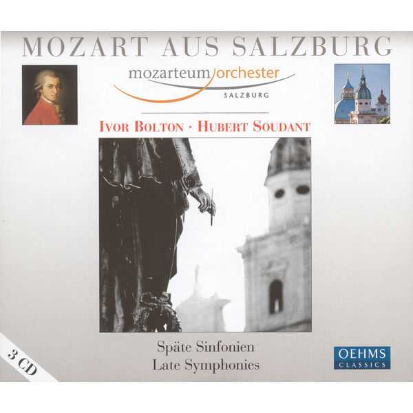 Bolton, Soudant: Mozart - Late Symphonies (FLAC)