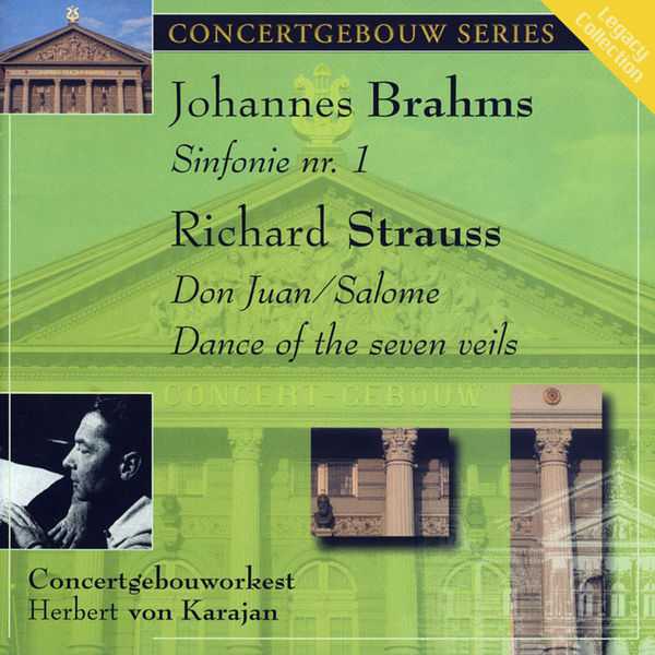 Karajan: Brahms - Symphony no.1; Strauss - Don Juan, Dance of the Seven Veils (FLAC)