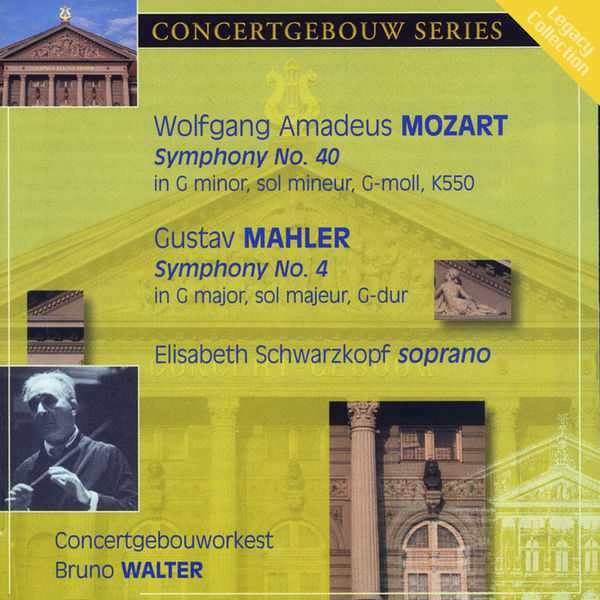 Walter: Mozart - Symphony no.40; Mahler - Symphony no.4 (FLAC)