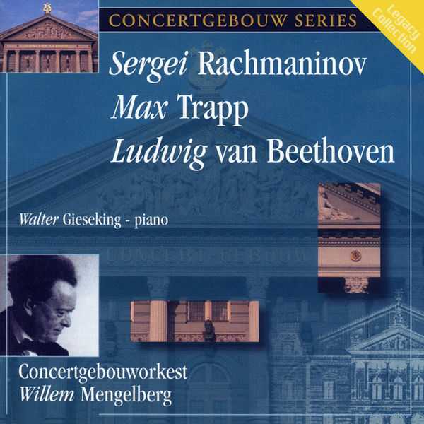 Mengelberg: Sergey Rachmaninov, Max Trapp, Ludwig van Beethoven (FLAC)