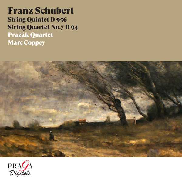 Coppey, Pražák Quartet: Schubert - String Quintet D956, String Quartet no.7 D94 (24/96 FLAC)