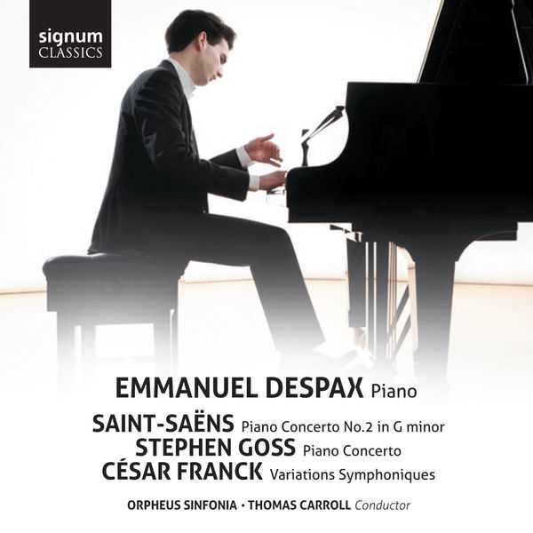Emmanuel Despax plays Saint-Saëns, Goss, Franck (24/96 FLAC)