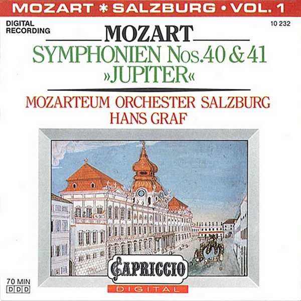 Graf: Mozart - Symphonien no.40 & 41 (FLAC)