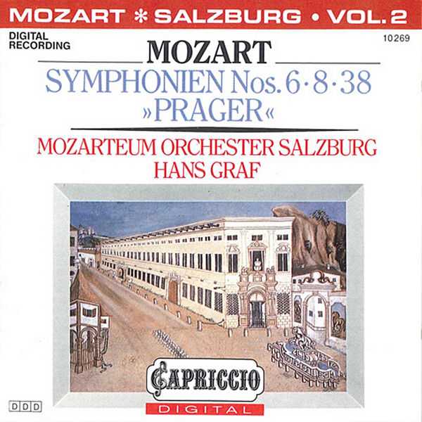 Graf: Mozart - Symphonien no.6, 8 & 38 (FLAC)