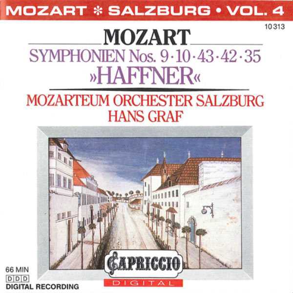 Graf: Mozart - Symphonien no. 9, 10, 43, 42 & 35 (FLAC)