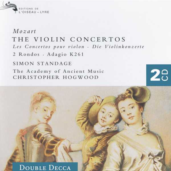 Hogwood: Mozart - The Violin Concertos, 2 Rondos, Adagio K261 (FLAC)