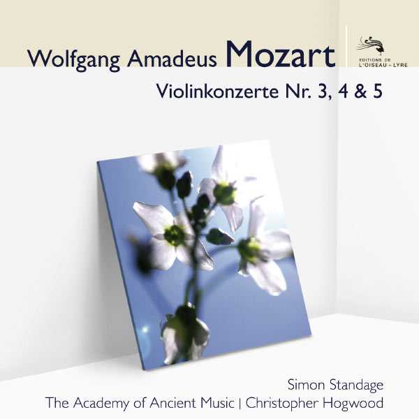 Hogwood: Mozart - Violin Concerto no.3, 4 & 5 (FLAC)